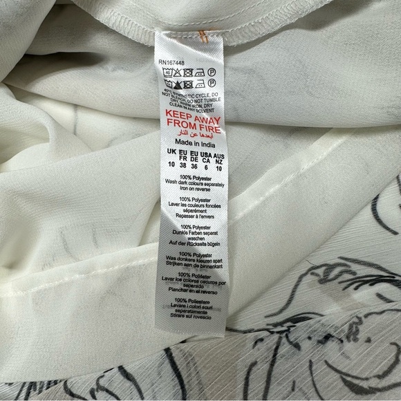 Nasty Gal ruffle kayhole stallion print Halter Maxi Dress Sz 6 nwt - Picture 10 of 12